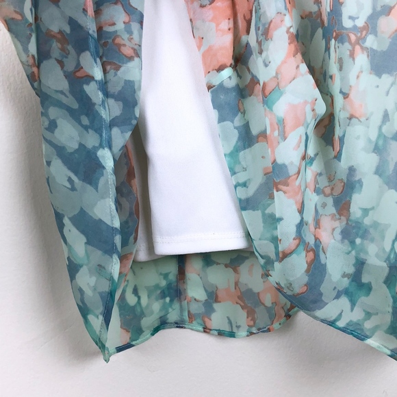 *NEW* Vince Camuto Watercolor Trapeze Dress - Picture 6 of 7